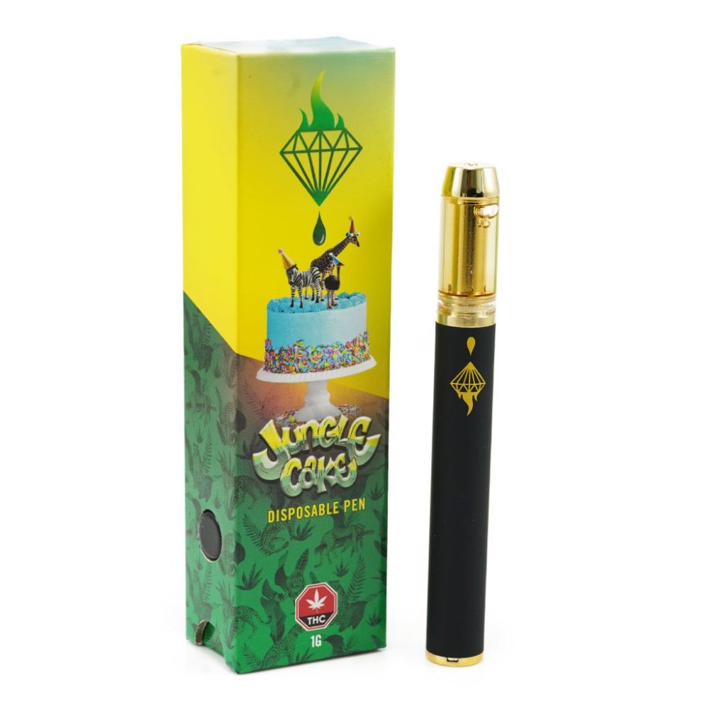 Diamond Concentrates Disposable Vape–Jungle Cake (1g)