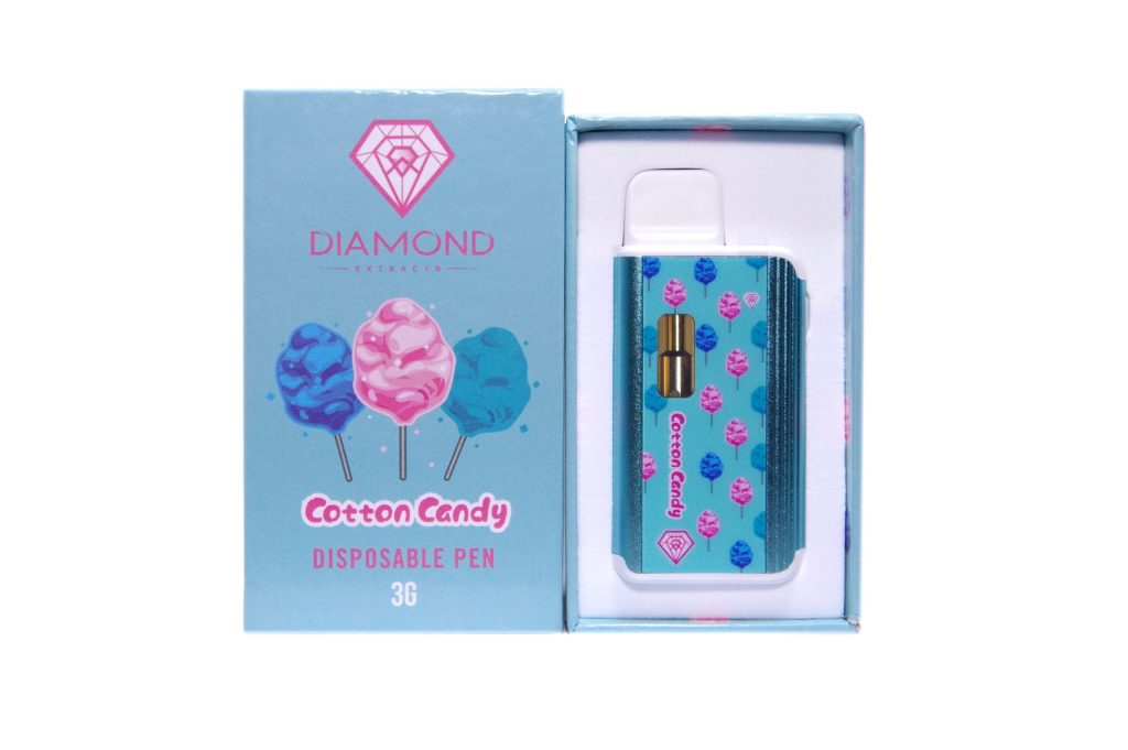 Diamond Concentrates 3 Gram Disposable (Distillate) Cotton Candy