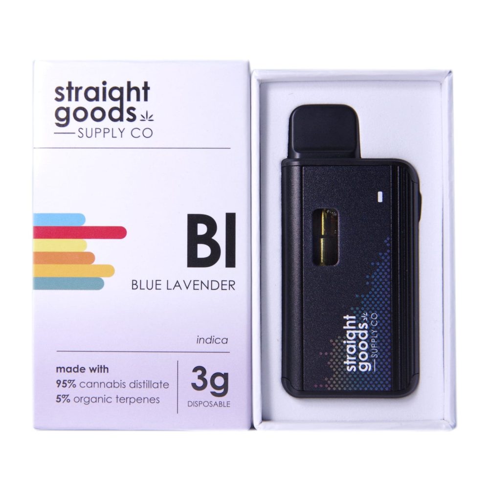 Straight Goods Supply Co. – Blue Lavender (3 Gram Indica)
