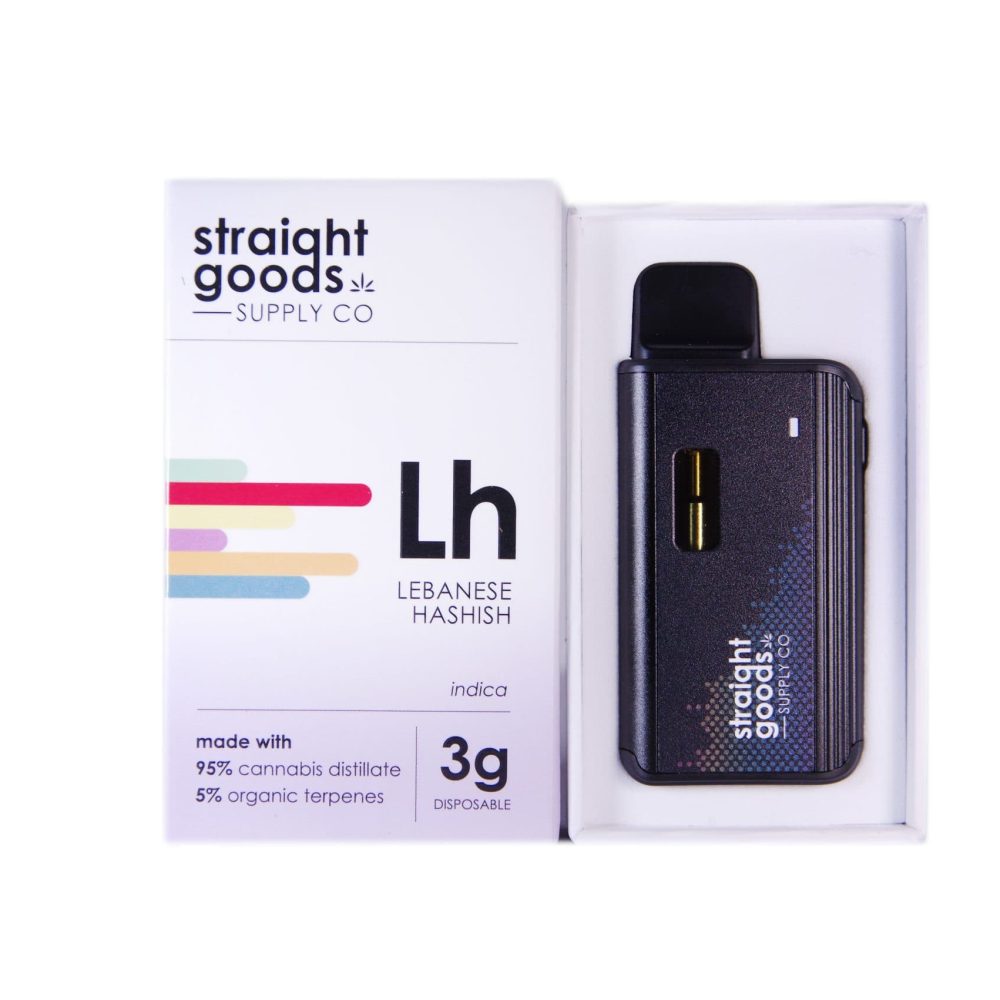Straight Goods Supply Co. – Lebanese Hashish (3 Gram Indica)