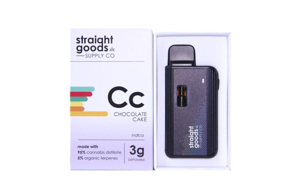 Straight Goods Supply Co. – Chocolate Cake (3 Gram Indica)
