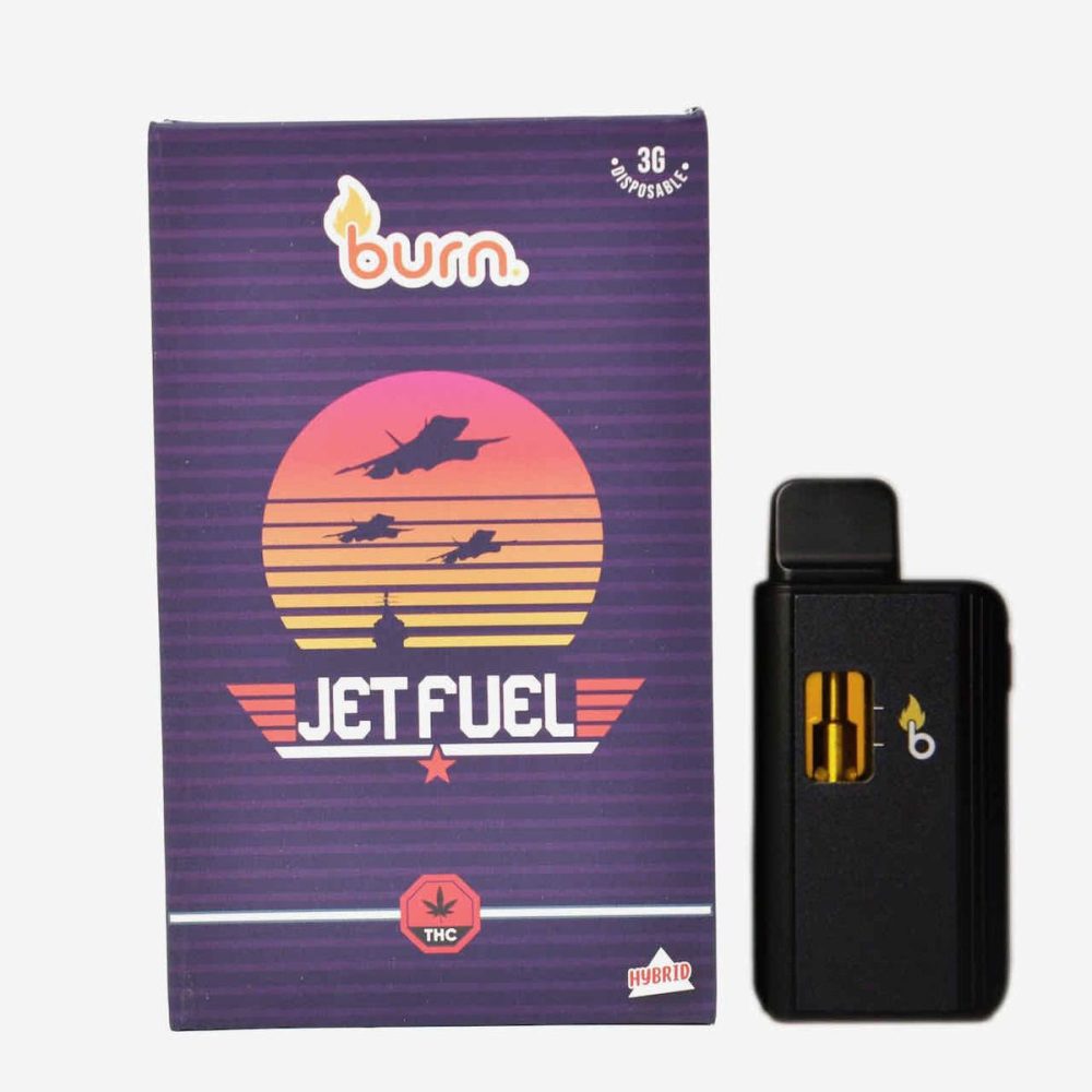 Burn. 3 Gram Vape – Jet Fuel (Hybrid)