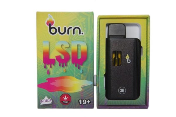 Burn. 3 Gram Vape – LSD (Hybrid)