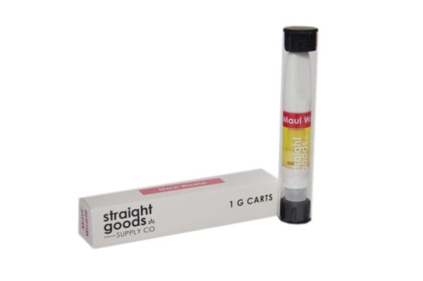 Straight Goods 1 Gram Cartridge – Maui Wowie (Sativa)