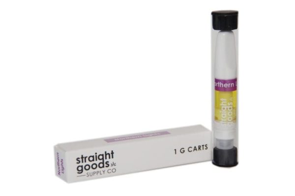 Straight Goods 1 Gram Cartridge – Northern Lights (Indica)