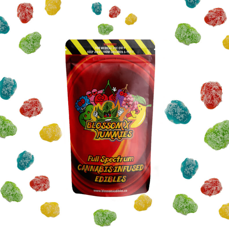 BlossomX - Assorted Frogs Gummy Candy - 600mg THC (10 x 60mg)