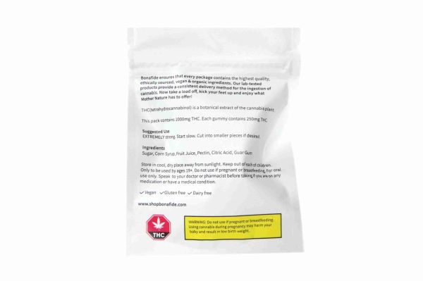 Bonafide – 1000mg Pineapple Fruit Cubes (Sativa) - Image 2