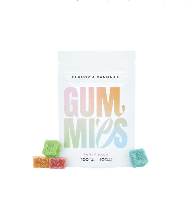 Euphoria – Party Pack THC Gummies (100mg THC)