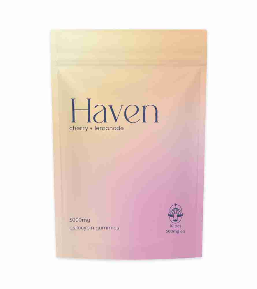 Haven – Cherry & Lemonade (5000mg Psilocybin Gummies)