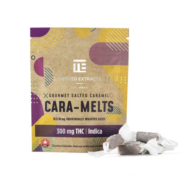 * New * Twisted Extracts – Indica Salted Cara-Melts (300mg THC)