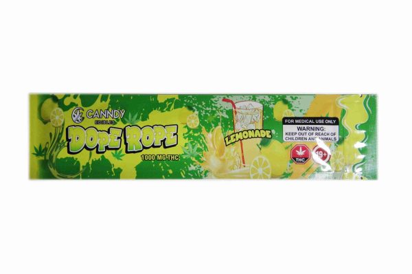 Canndy Edibles – (1000mg THC) Dope Rope Lemonade