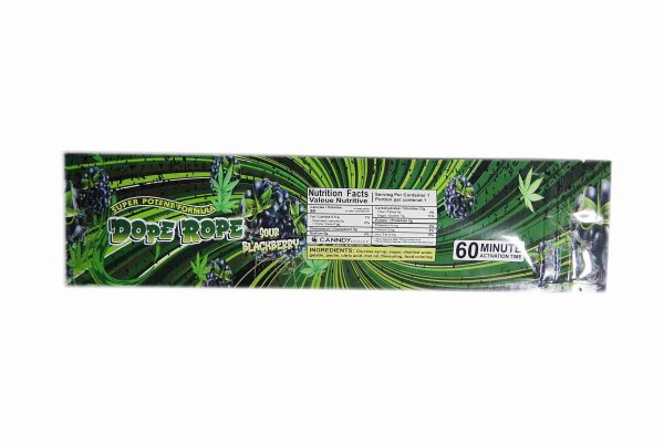 Canndy Edibles – (1000mg THC) Dope Rope Sour Blackberry - Image 2