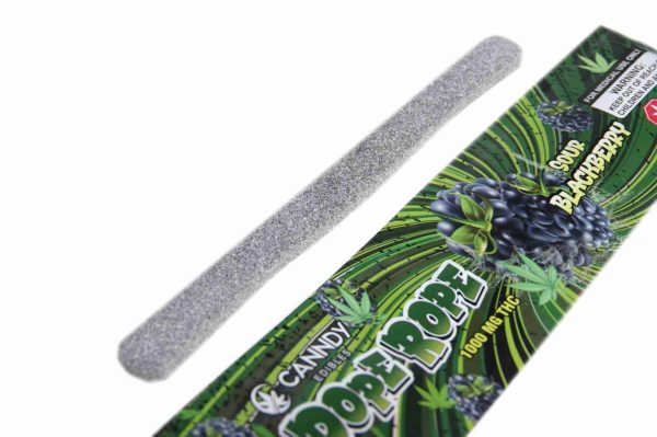 Canndy Edibles – (1000mg THC) Dope Rope Sour Blackberry - Image 3