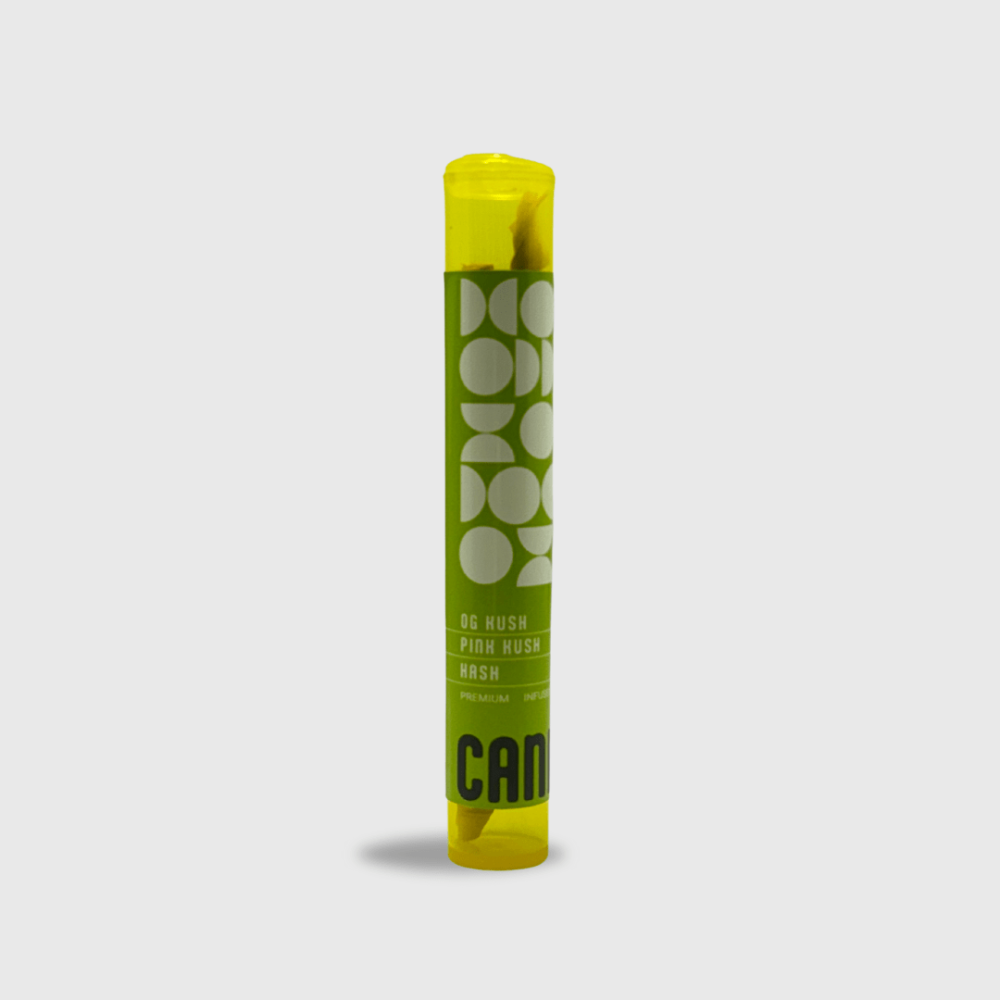 Cannons – OG Kush x Pink Kush Solventless Hash Pre-Roll (2 x 1G Indica Pre Roll)