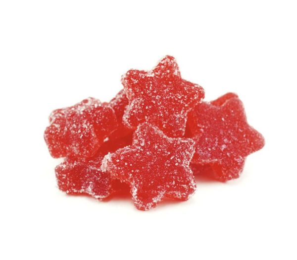 * New * Apollo Edibles – Sour Strawberry Shooting Stars 3000mg THC Sativa - Image 2