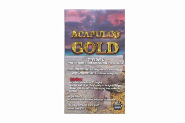 Sativa Vape Disposable Acapulco Gold (3 Gram) - Image 2