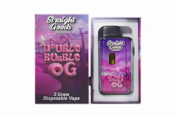 This is an image of 3g Vape - Double Bubble OG (Indica)