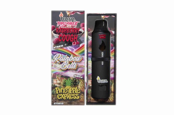 This is an image of Pineapple Express Vape Burn Triple Threat 9G