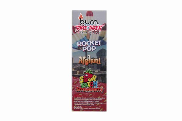 THC Vape Pen Canada 9g Burn Triple Threat Flavors - Image 2