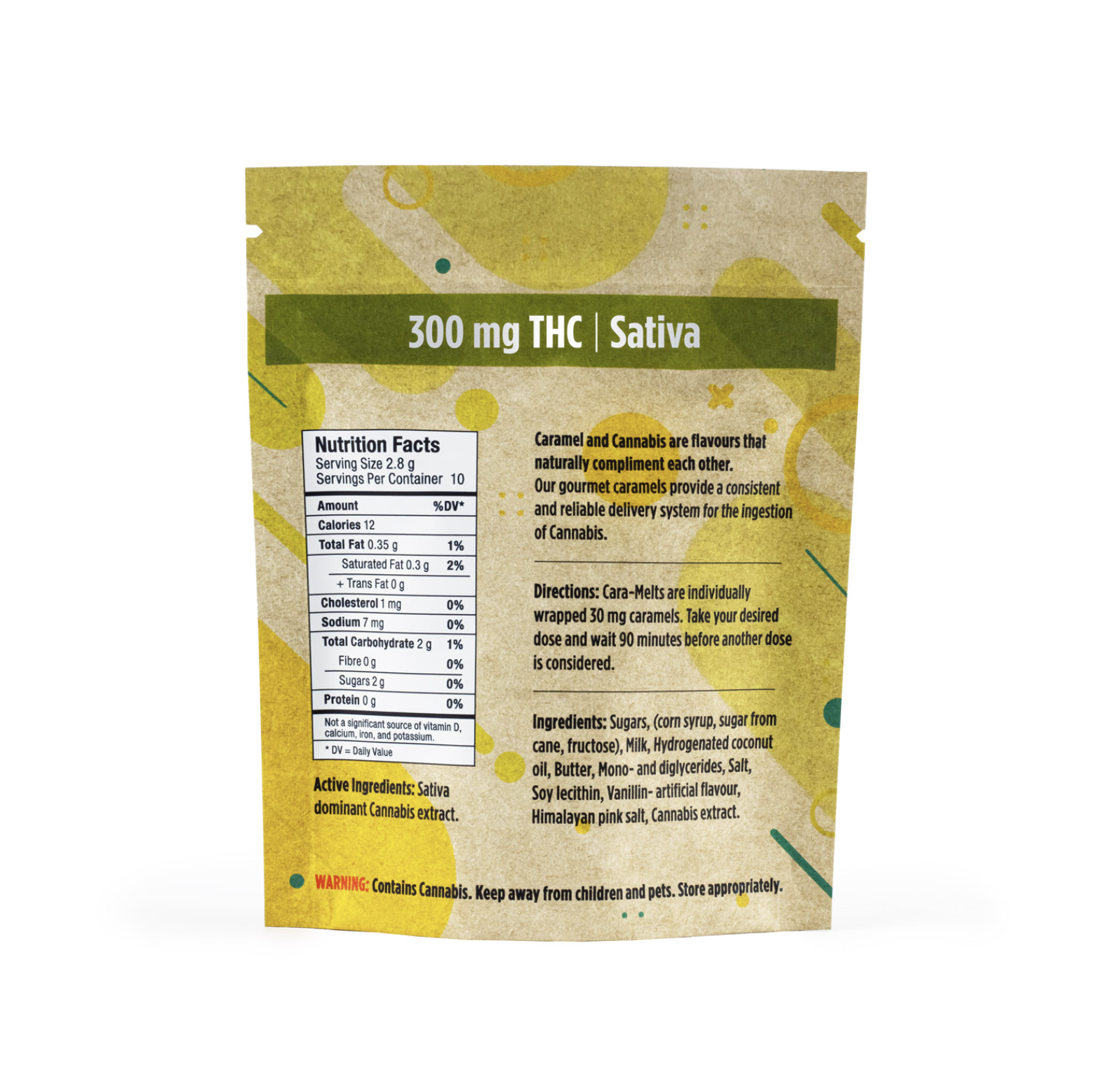 * New * Twisted Extracts – Sativa Salted Cara-Melts (300mg THC) - Image 2