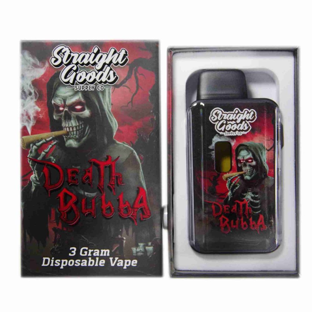 (New) Straight Goods Supply Co. – Death Bubba (Indica) (3 Gram)