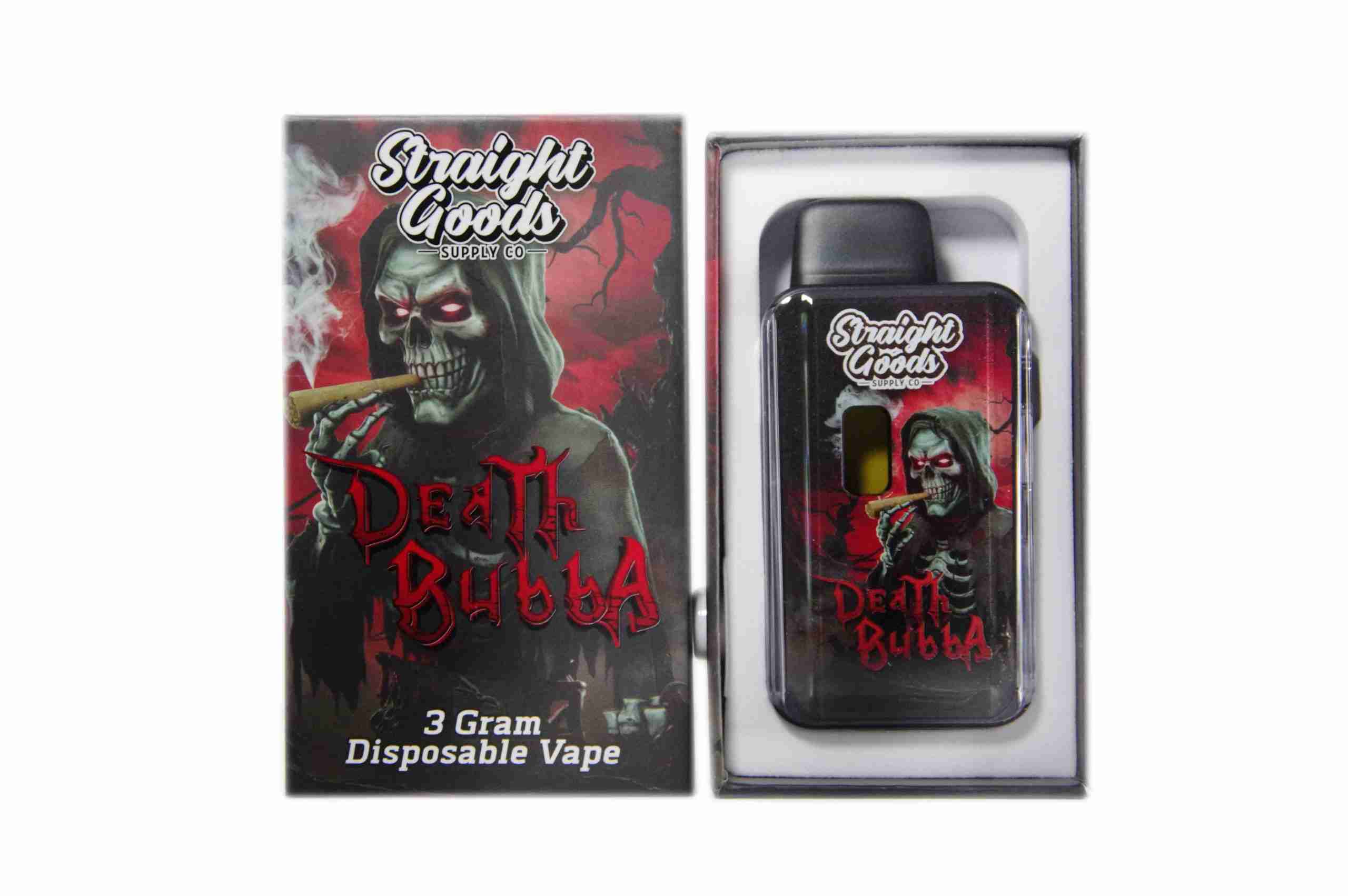 (New) Straight Goods Supply Co. – Death Bubba (Indica) (3 Gram)