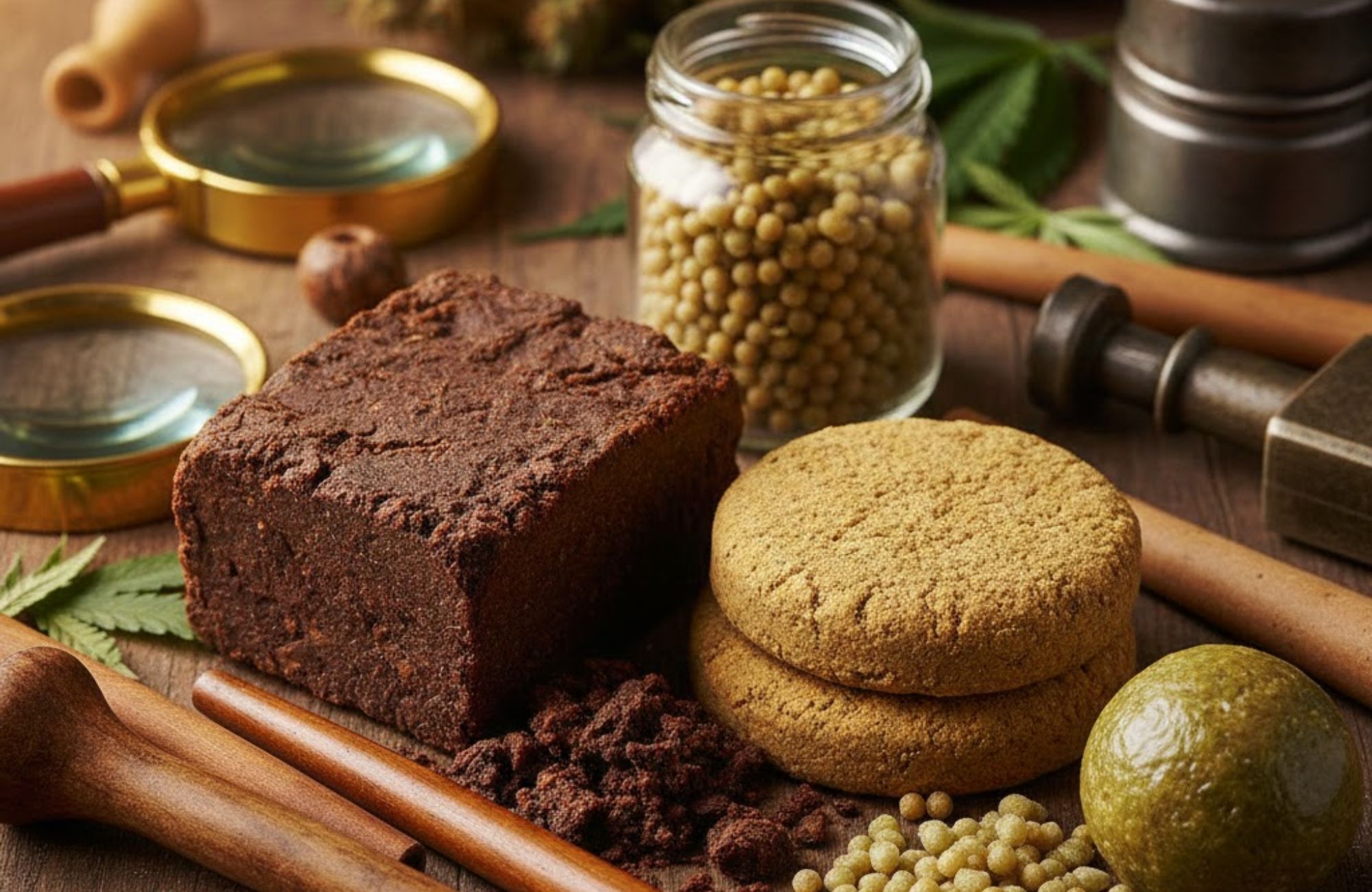 Types of Hash: Understanding Traditional and Modern Concentrate