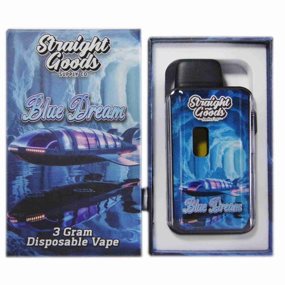 (New) Straight Goods Supply Co. – Blue Dream (Sativa) (3 Gram)