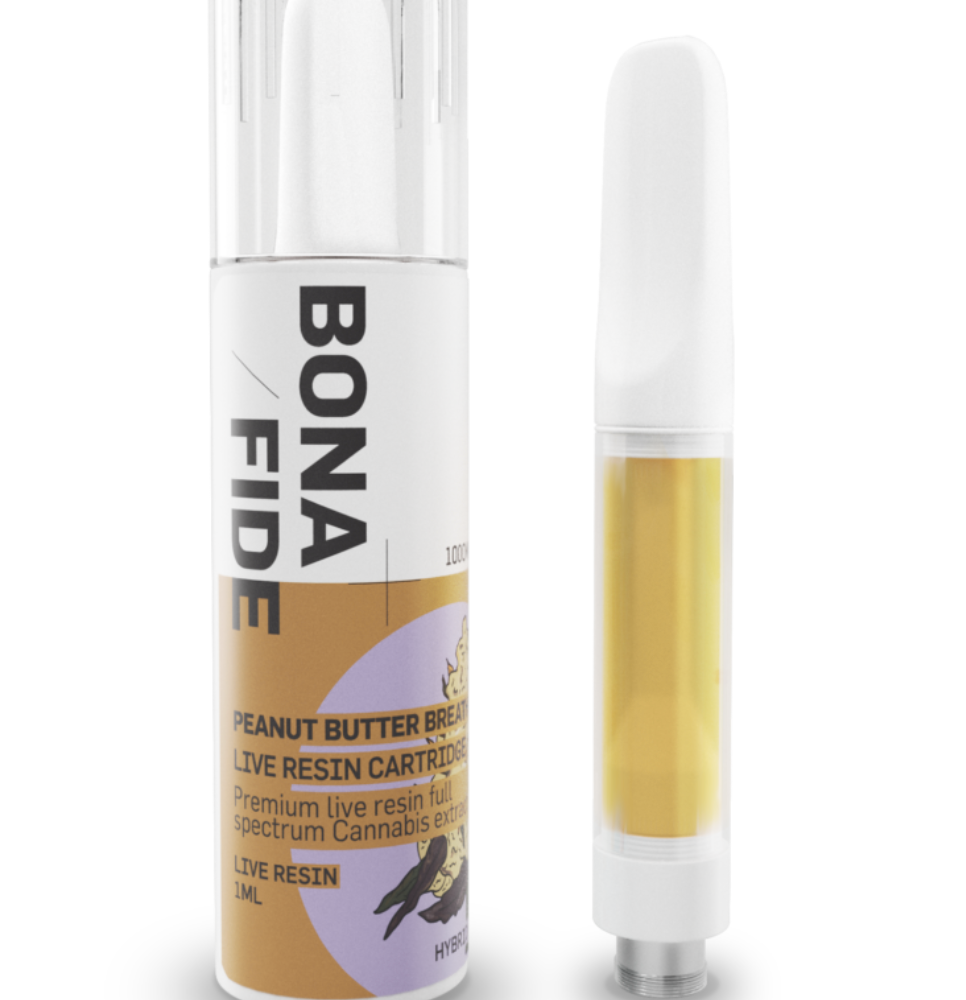 Bonafide – Live Resin Cartridge (Peanut Butter Breath)