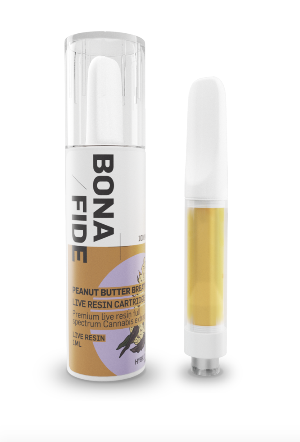 Bonafide – Live Resin Cartridge (Peanut Butter Breath)