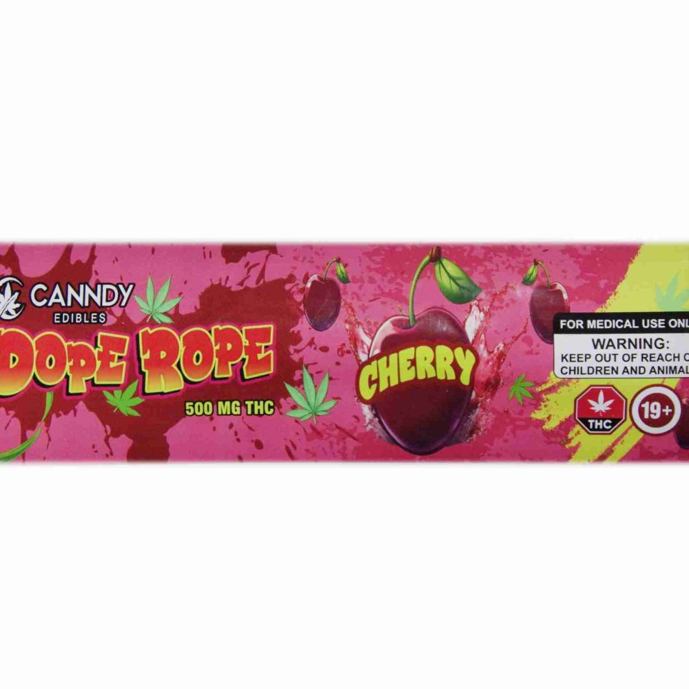 Canndy Edibles – (500mg THC) Dope Rope Sour Grape