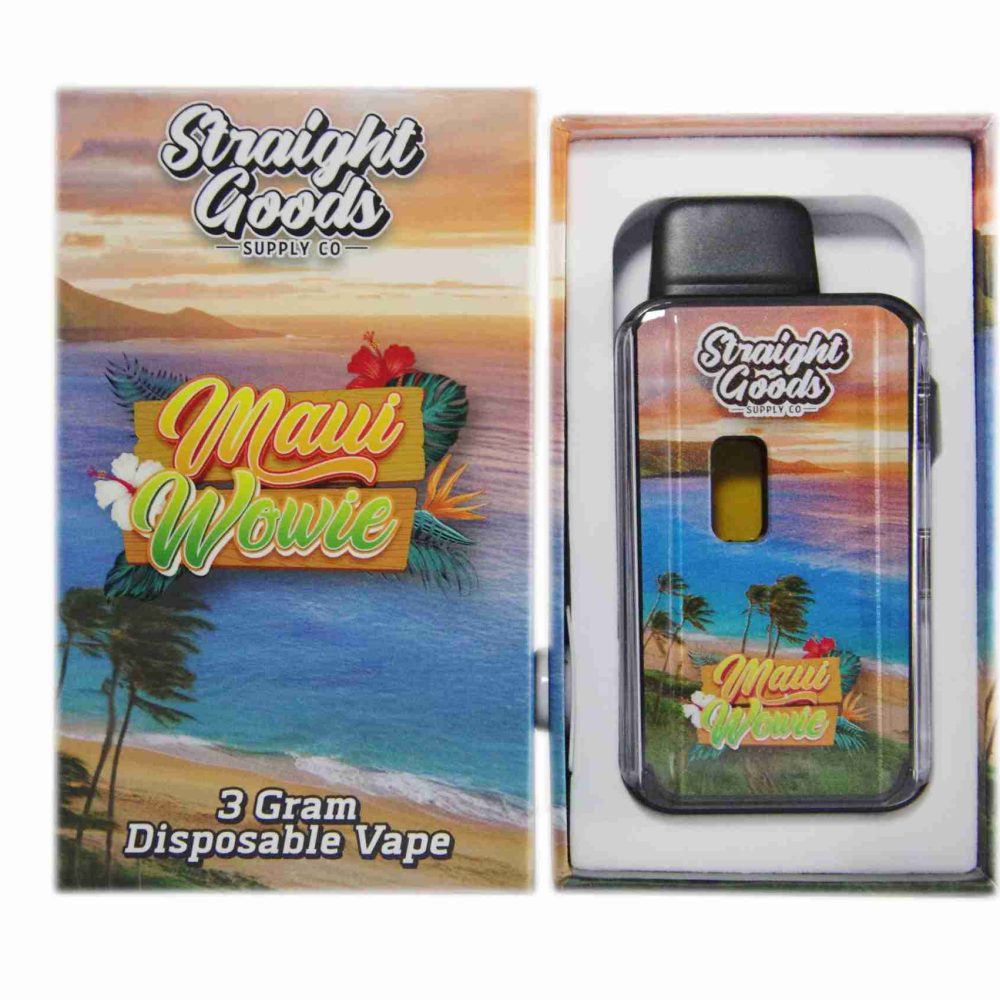 (New) Straight Goods Supply Co. – Maui Wowie (Sativa) (3 Gram)