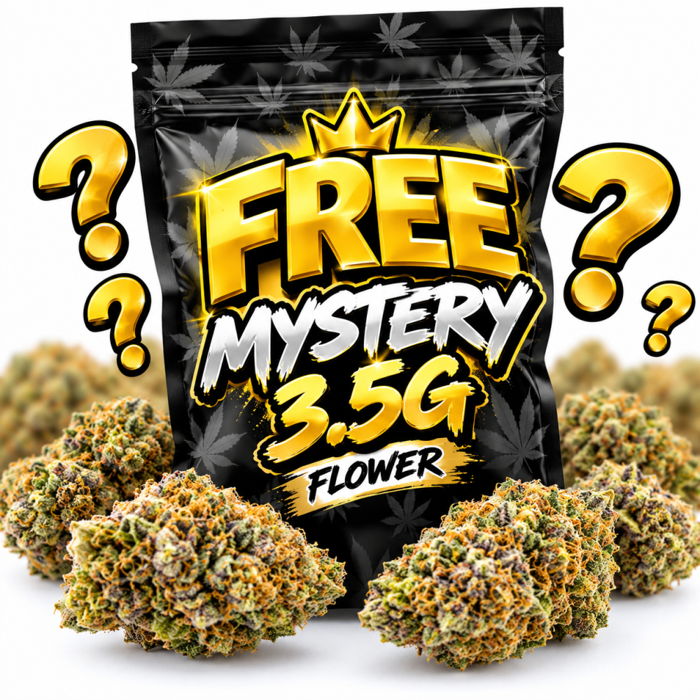 FREE!!! MYSTERY 3.5G FLOWER